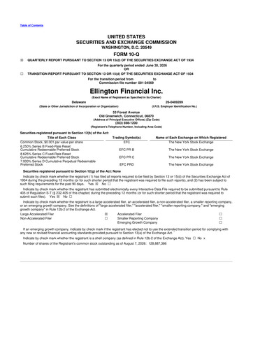 Thumbnail Ellington Financial
 10-Q Quarterly Report FY2026 