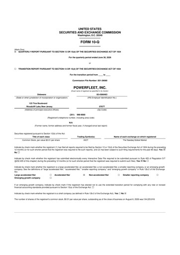 Thumbnail PowerFleet
 10-Q Quarterly Report FY2027 
