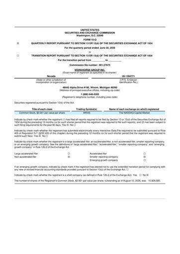 Thumbnail Workhorse Group
 10-Q Quarterly Report FY2026 