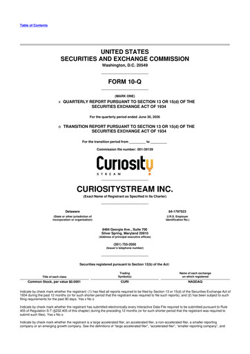 Thumbnail CuriosityStream 10-Q Quarterly Report FY2026 