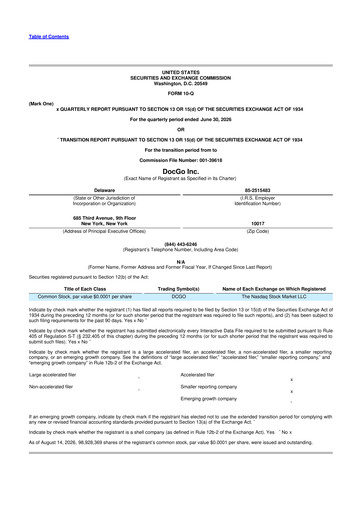 Vorschaubild DocGo 10-Q Quartalsbericht 2026 