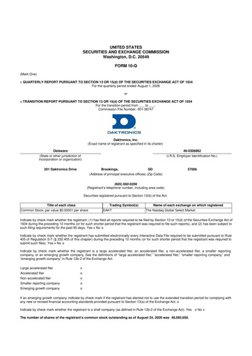 Thumbnail Daktronics 10-Q Quarterly Report FY2026 