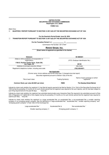 Thumbnail Rimini Street 10-Q Quarterly Report FY2024 
