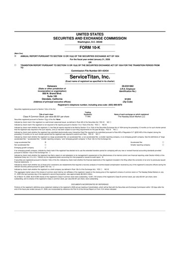 Thumbnail ServiceTitan 10-K Annual Report 2026