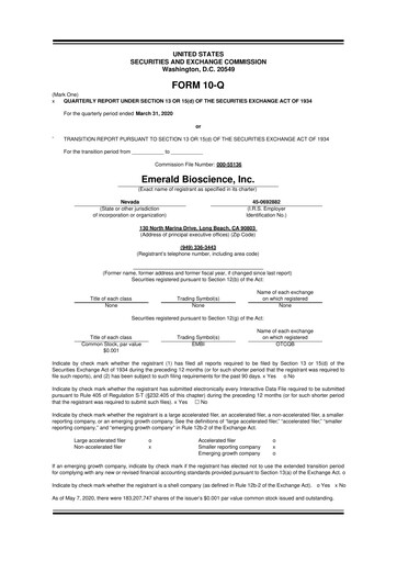 Miniature Skye Bioscience 10-Q Rapport trimestriel 2020 