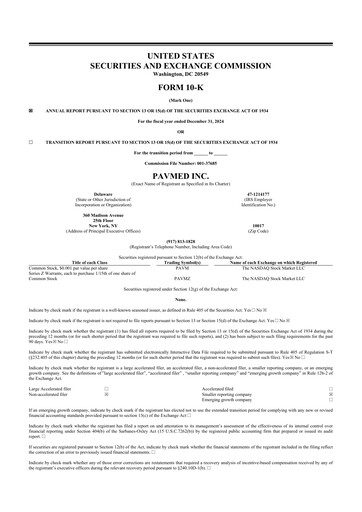 Thumbnail PAVmed
 10-K Annual Report 2024