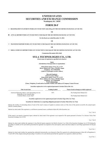 Thumbnail SYLA Technologies 20-F Annual Report 2024