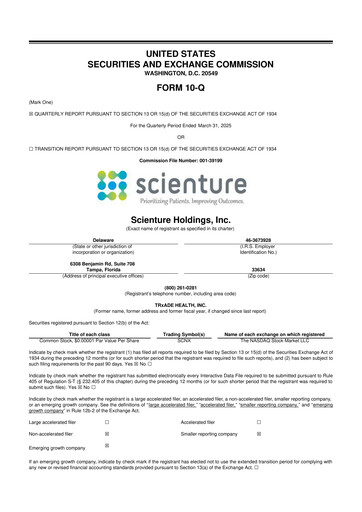 Miniature Scienture Holdings 10-Q Rapport trimestriel 2025 