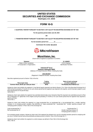 Thumbnail MicroVision 10-Q Quarterly Report FY2025 