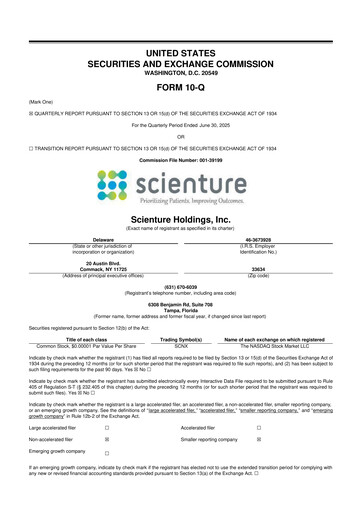 Miniature Scienture Holdings 10-Q Rapport trimestriel 2025 