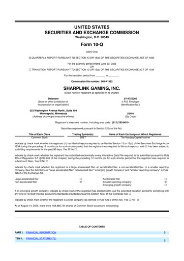 Thumbnail Sharplink 10-Q Quarterly Report FY2025 
