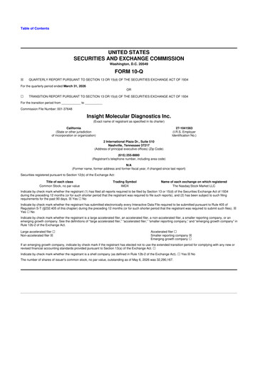 Thumbnail OncoCyte
 10-Q Quarterly Report FY2026 