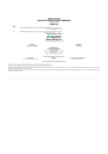 Vorschaubild Upstart 10-K Jahresbericht 2025