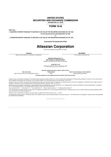 Thumbnail Atlassian 10-Q Quarterly Report FY2023 