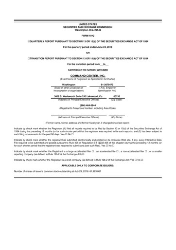 Miniature HireQuest 10-Q Rapport trimestriel 2016 