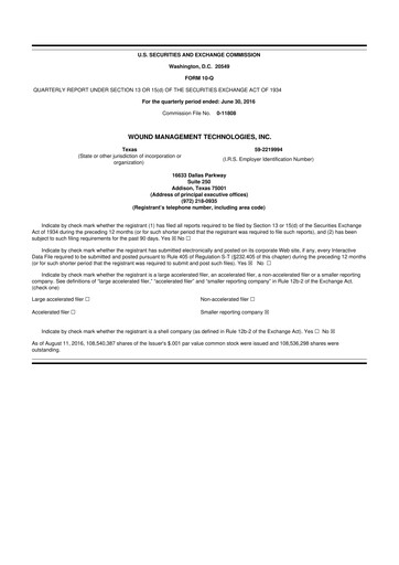 Thumbnail Sanara MedTech 10-Q Quarterly Report FY2016 