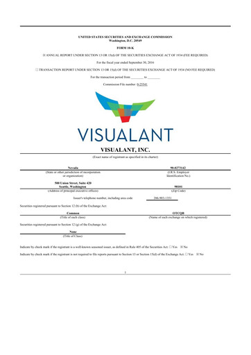 Thumbnail Know Labs 10-K Annual Report 2016