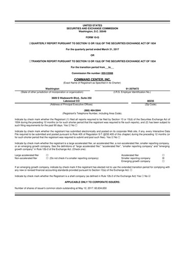 Miniature HireQuest 10-Q Rapport trimestriel 2017 