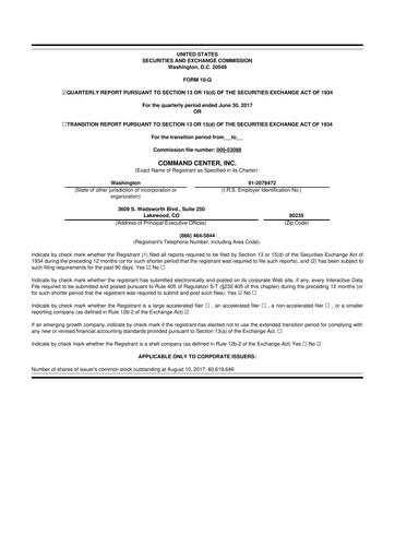 Miniature HireQuest 10-Q Rapport trimestriel 2017 