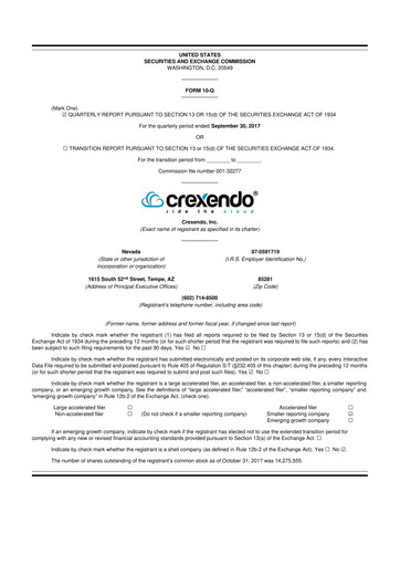 Thumbnail Crexendo 10-Q Quarterly Report FY2017 