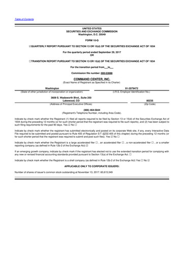 Miniature HireQuest 10-Q Rapport trimestriel 2017 