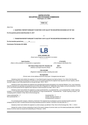 Thumbnail cbdMD 10-Q Quarterly Report FY2018 