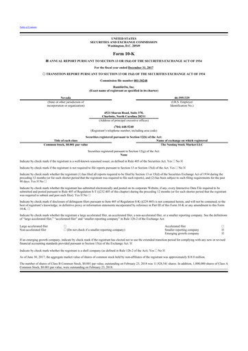 Thumbnail RumbleOn 10-K Annual Report 2017