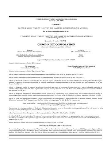 Thumbnail Niagen Bioscience 10-K Annual Report 2017