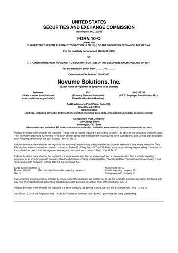 Thumbnail Rekor Systems 10-Q Quarterly Report FY2018 