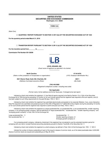 Thumbnail cbdMD 10-Q Quarterly Report FY2018 