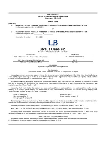 Thumbnail cbdMD 10-Q Quarterly Report FY2018 