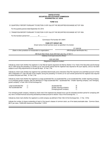Thumbnail ReposiTrak 10-Q Quarterly Report FY2019 
