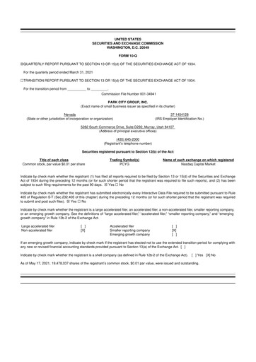 Thumbnail ReposiTrak 10-Q Quarterly Report FY2021 