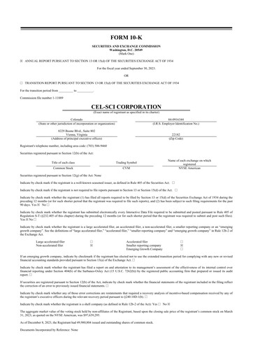 Thumbnail Cel-Sci

 10-K Annual Report 2023