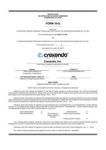 Thumbnail Crexendo 10-Q Quarterly Report FY2024 