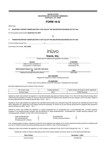 Thumbnail Inuvo 10-Q Quarterly Report FY2024 