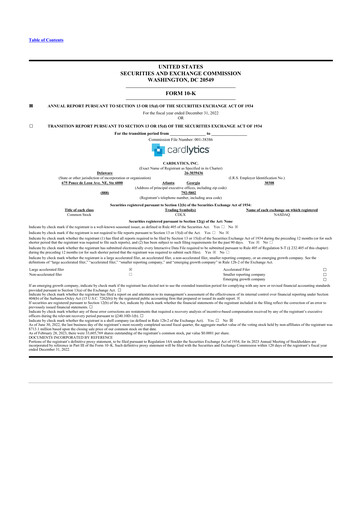 Vorschaubild Cardlytics
 10-K Jahresbericht 2022