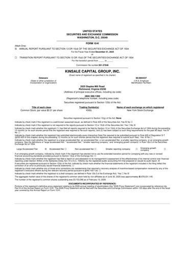 Thumbnail Kinsale Capital Group
 10-K Annual Report 2025