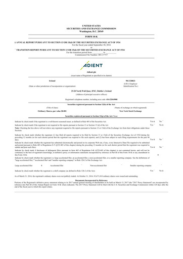Thumbnail Adient
 10-K Annual Report 