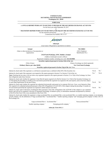 Thumbnail Adient
 10-K Annual Report 2017