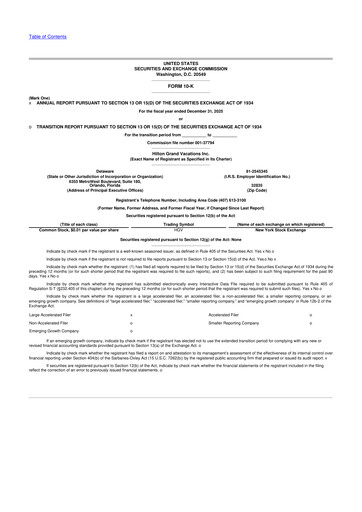 Thumbnail Hilton Grand Vacations
 10-K Annual Report 2025