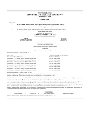 Thumbnail DigitalBridge Group 10-K Annual Report 2016