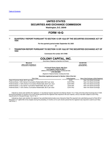 Thumbnail DigitalBridge Group 10-Q Quarterly Report FY2020 