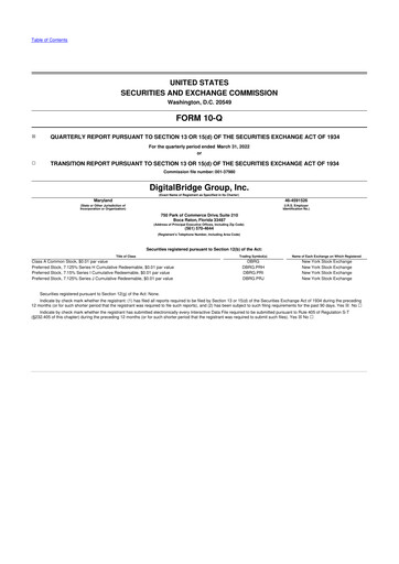 Thumbnail DigitalBridge Group 10-Q Quarterly Report FY2022 