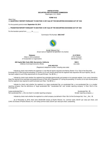 Thumbnail Alto Ingredients 10-Q Quarterly Report FY2016 