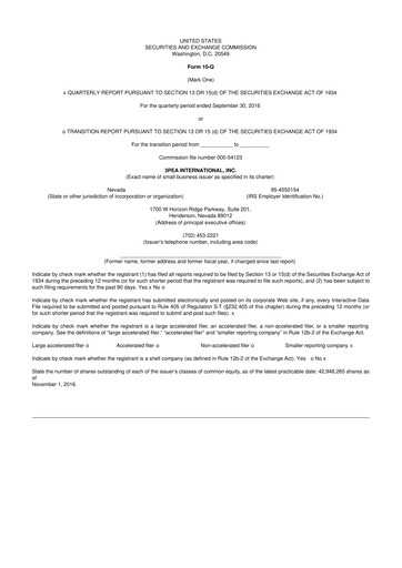 Thumbnail Paysign 10-Q Quarterly Report FY2016 