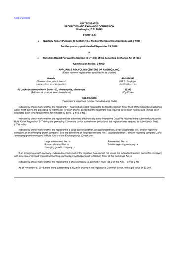 Vorschaubild ALT5 Sigma 10-Q Quartalsbericht 2018 