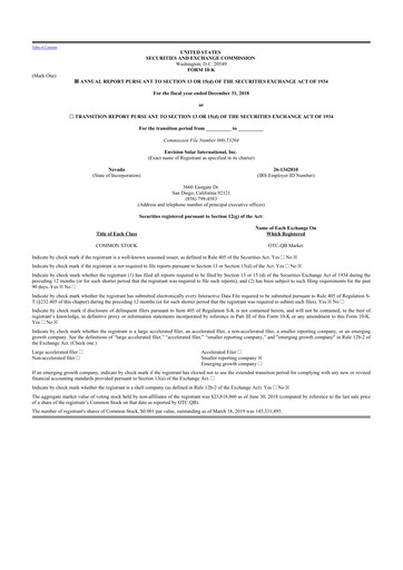 Thumbnail Beam Global 10-K Annual Report 2018