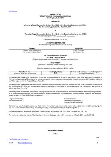 Thumbnail Atomera 10-Q Quarterly Report FY2021 