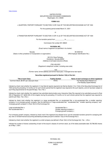 Thumbnail Paysign 10-Q Quarterly Report FY2021 